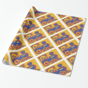 Santa Tåg Presentpapper