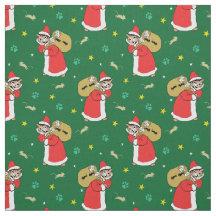 Santa Tass Cats-Grönten Jul