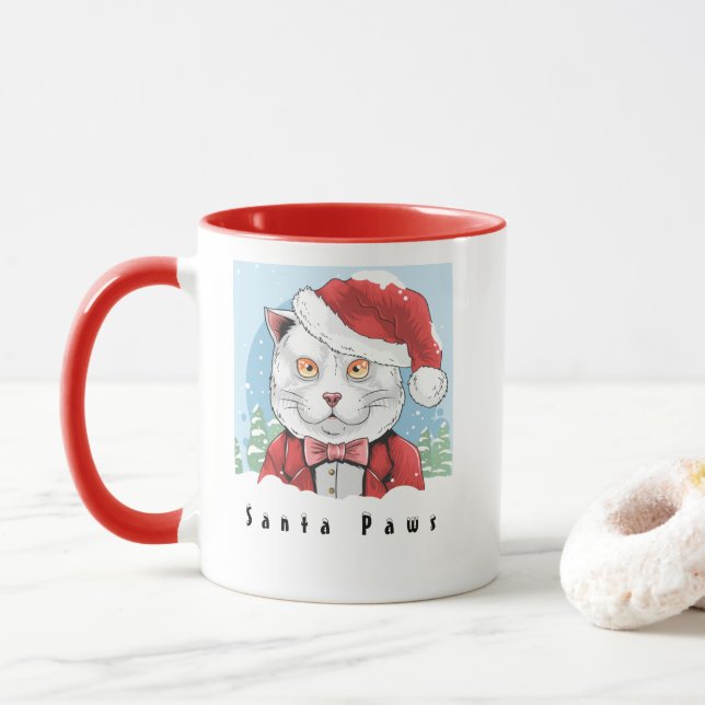 Santa Tass Mugg (Med munk)