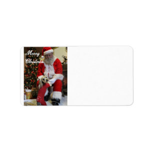 Santa Tassar Adressetikett