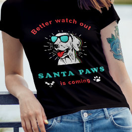Santa Tassar är på väg mot julafton T Shirt