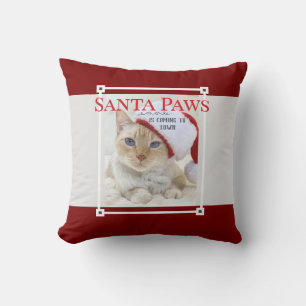 Santa Tassar är på väg till jul Kudde