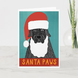 Santa Tassar hälsningskort Helgkort