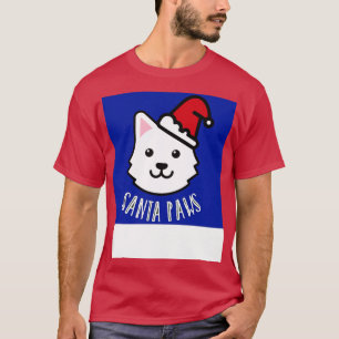 Santa Tassar hund TShirt T Shirt
