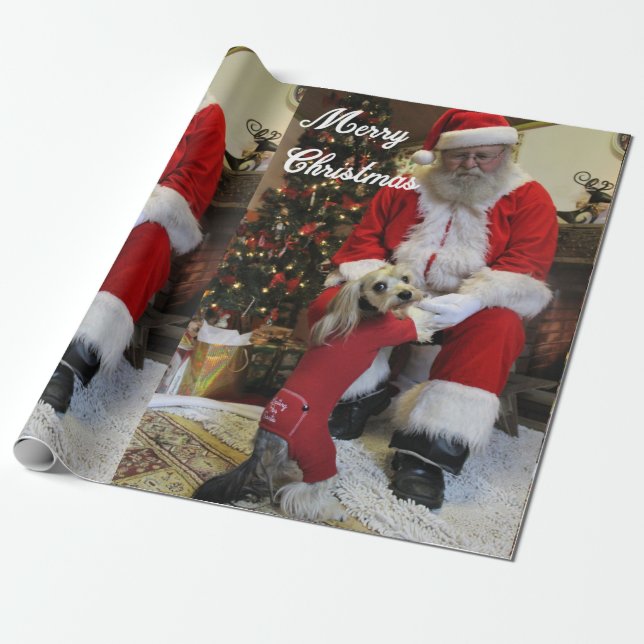 Santa Tassar Presentpapper (Utrullad)