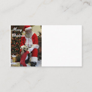 Santa Tassar Visitkort