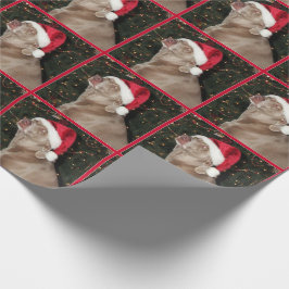 Santa tassar - Weimaraner stil - inpackning av Presentpapper