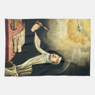 Santa Teresa av Ávila Eldens mystiker Konst Kökshandduk