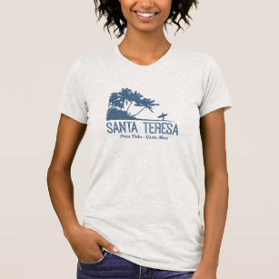 Santa Teresa Costa Rica Surfing Beach Tee Shirt