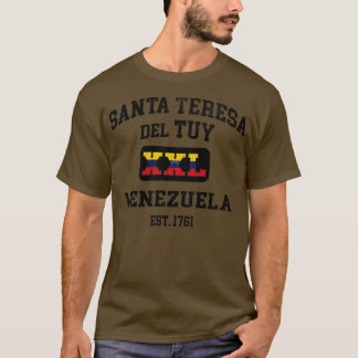 Santa Teresa del Tuy Venezuela XXL Athletic design T Shirt