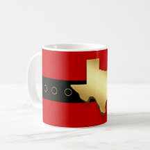 Santa Texas Bälte Buckle-jul