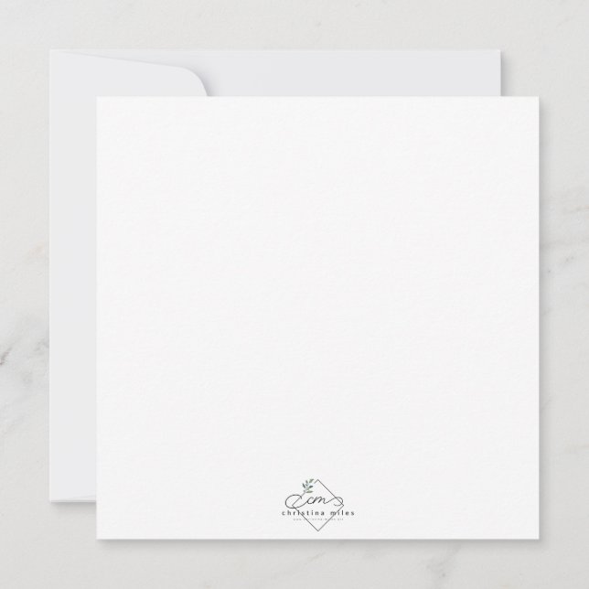 Santa the Dragon Sleigher Holiday Card Julkort (Baksida)