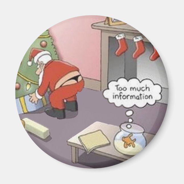 Santa Thong Magnet (Framsidan)
