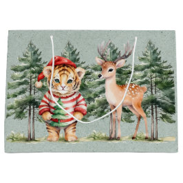 Santa Tiger och Gräs-Träd-julen