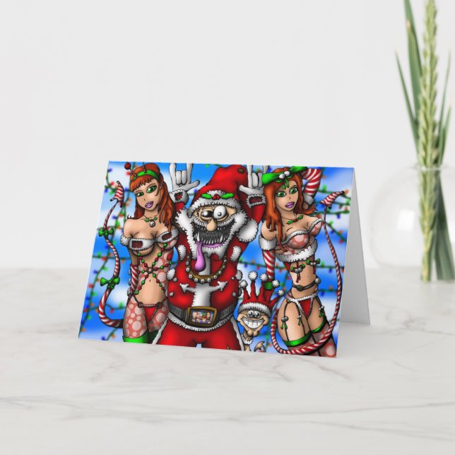 Santa Time kort (Framsida)