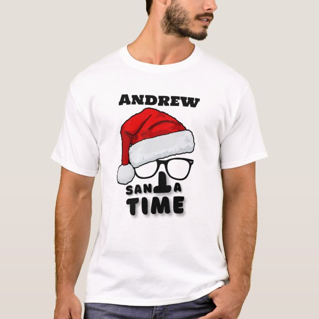 Santa Time T Shirt (Framsida)
