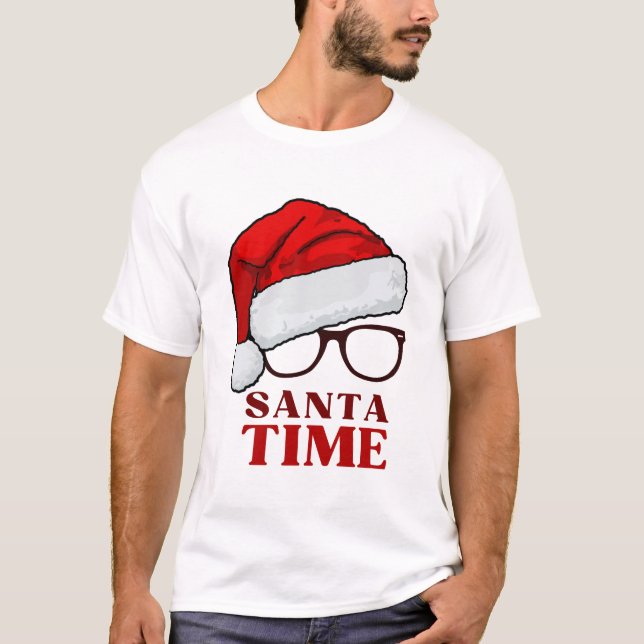 Santa Time T Shirt (Framsida)
