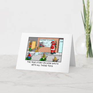 SANTA TJUV HELGKORT