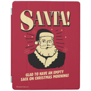 Santa: Töm säcken på julmorgon iPad Skydd