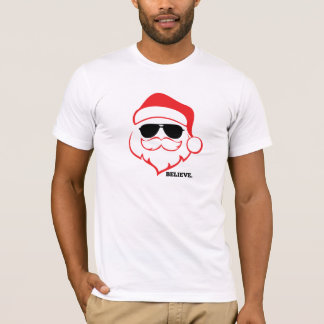 Santa tro utslagsplats t-shirt