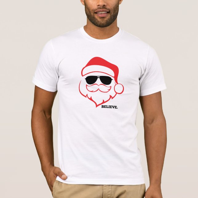 Santa tro utslagsplats t-shirt (Framsida)
