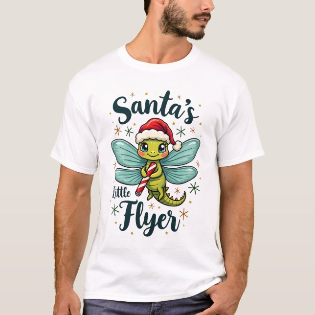 Santa Trollslända T Shirt (Framsida)