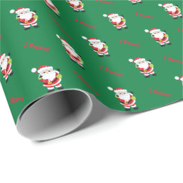 Santa tror jag | julhelgdag presentpapper