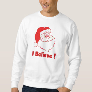 Santa tror jag tröjan lång ärmad tröja