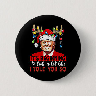 Santa Trump börjar se ut som jag. Knapp