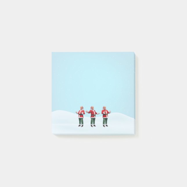 Santa Trump Sticky Notes  Post-it Block (Framsida)