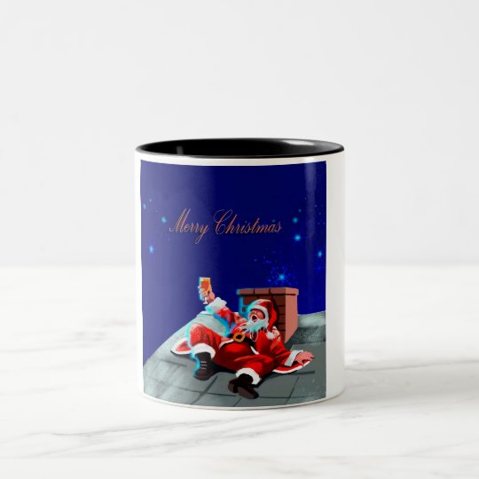 santa Två-Tonad mugg