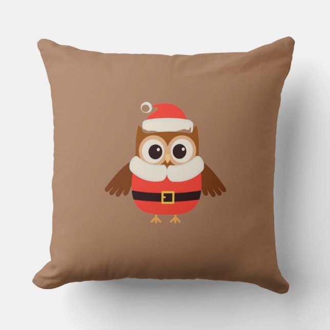 Santa Uggla Pillow Kudde (Framsida)
