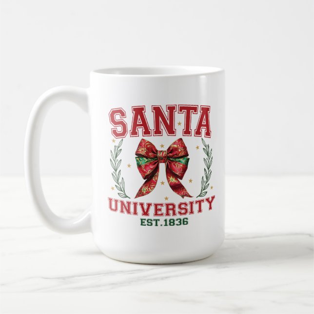 Santa University  Kaffemugg (Vänster)