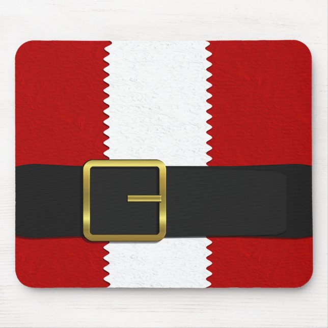 Santa Upclose Mousepad Musmatta (Framsidan)