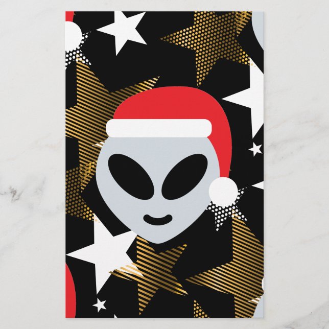 Santa utomlands emoji brevpapper (Framsida)