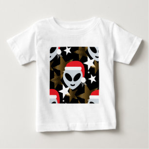 Santa utomlands emoji tee shirt