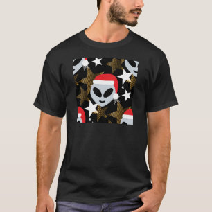 Santa utomlands emoji tee shirt