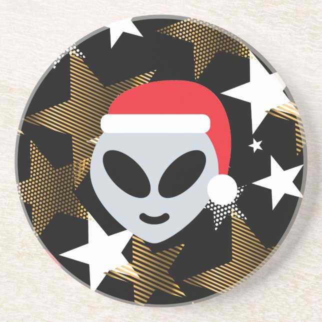 Santa utomlands emoji underlägg (Framsidan)