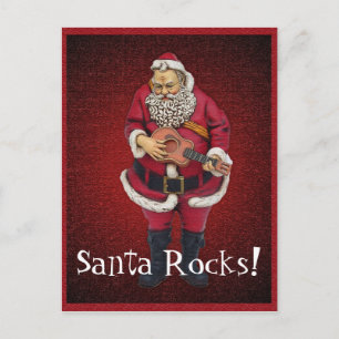 Santa vaggar julvykortet helg vykort