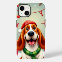 🎅 Santa Valp Glädje ✨ Söt Jul Hund