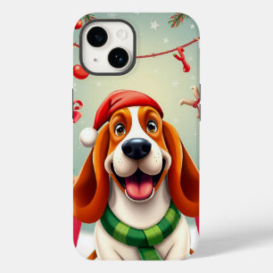 🎅 Santa Valp Glädje ✨ Söt Jul Hund