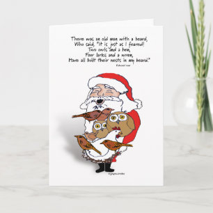 Santa & vänkort helgkort
