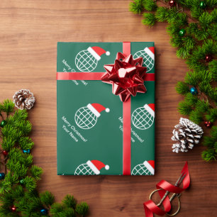 Santa Världen Globe Företags Jul Holiday Presentpapper