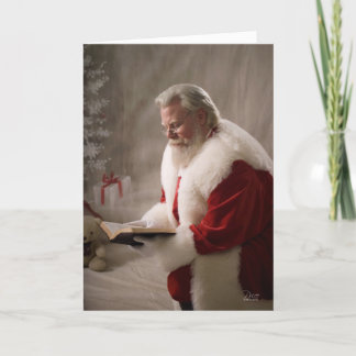 Santa vet resonerakortet helgkort