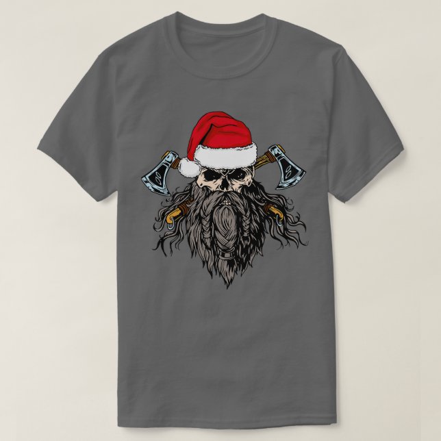 Santa Vikings T Shirt (Design framsida)