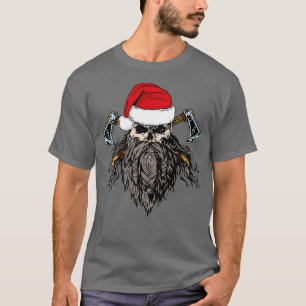 Santa Vikings T Shirt