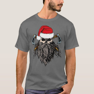 Santa Vikings T Shirt