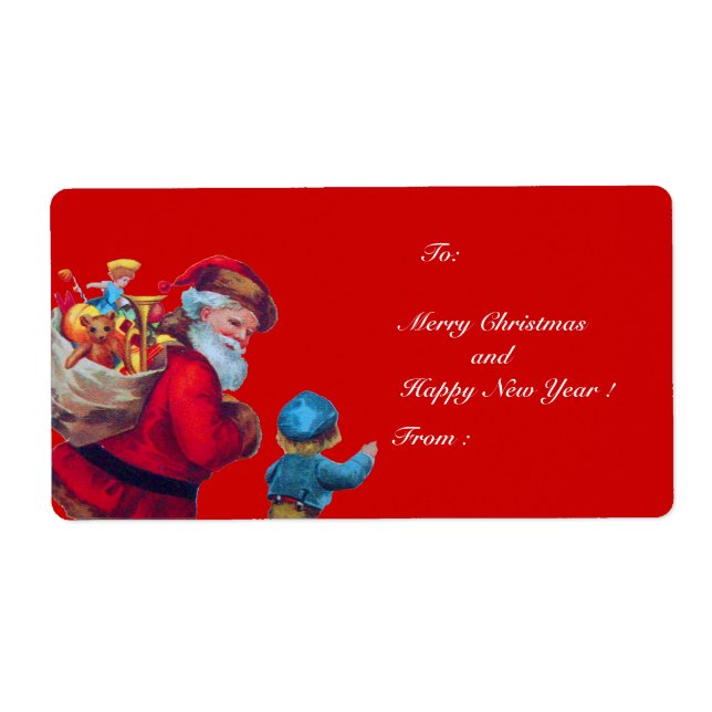 SANTA VINTAGE 2 FRAKTSEDEL (Framsidan)