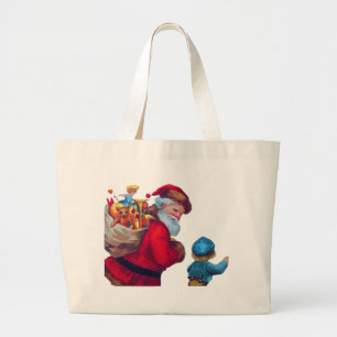 SANTA VINTAGE 2 JUMBO TYGKASSE