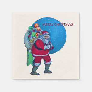 SANTA VINTAGE 2 PAPPERSSERVETT